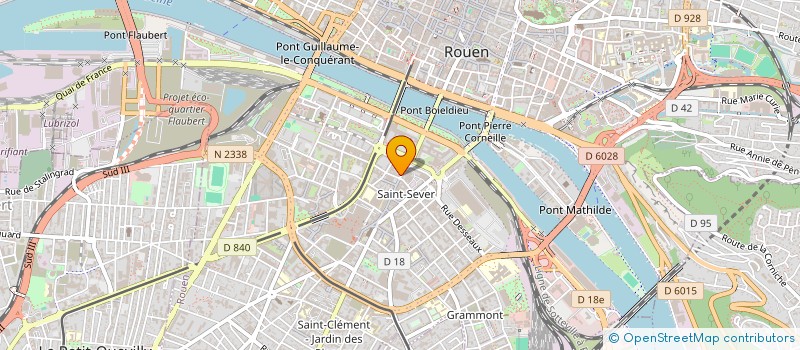 localisation de l'entreprise SAS TERENA à ROUEN