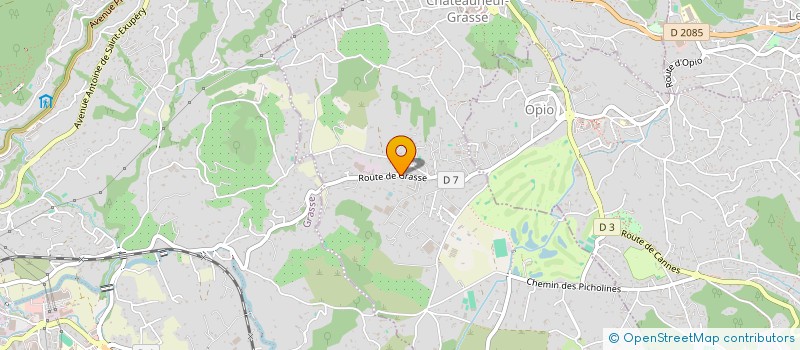 localisation de l'entreprise SAS TERRA ALTA  CHATEAUNEUF-GRASSE