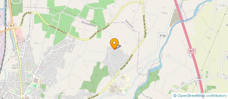 localisation de l'entreprise SAS TERRE D'ARMENIE  MONTELIMAR