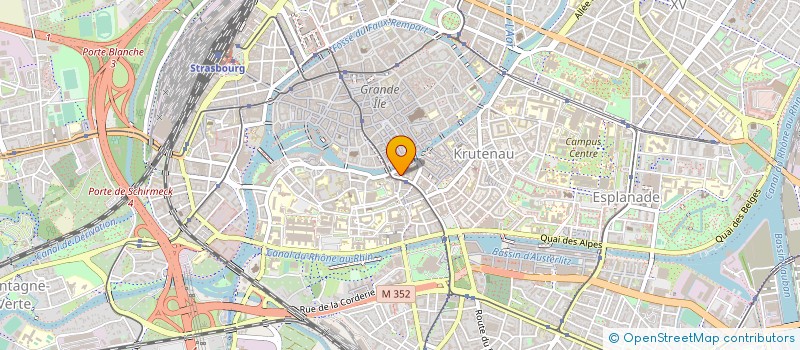 localisation de l'entreprise SAS TEST MON JOB à STRASBOURG