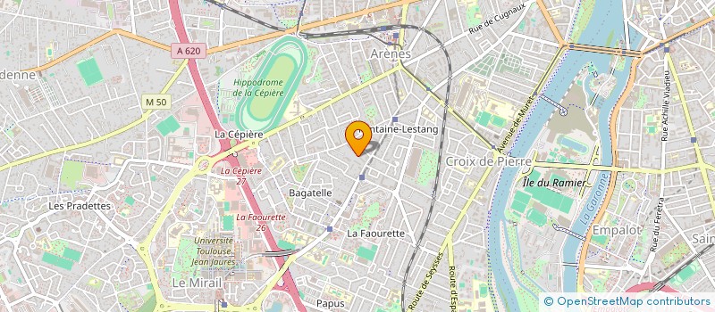 localisation de l'entreprise SAS TGCM CONSTRUCTION à TOULOUSE