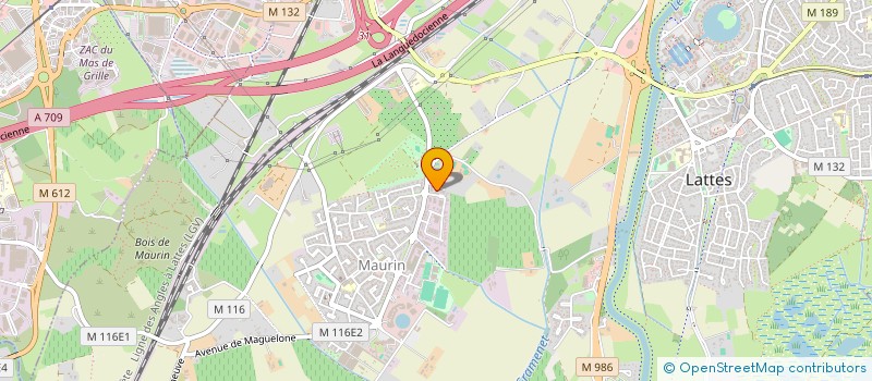 localisation de l'entreprise SAS THALMEA IMMOBILIER à LATTES