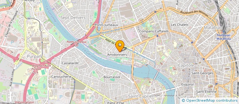localisation de l'entreprise SAS THE BEST P LAN à TOULOUSE