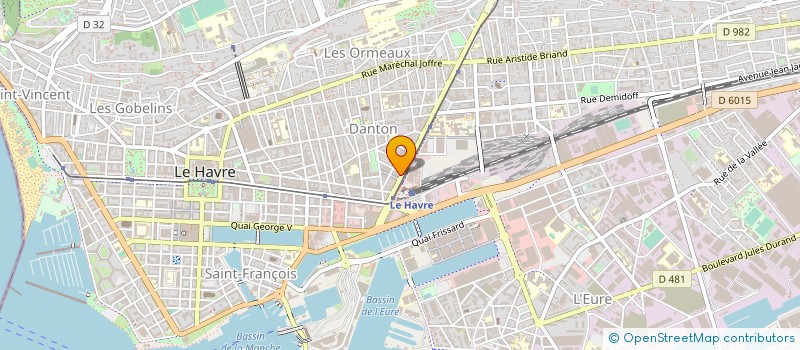 localisation de l'entreprise SAS THE KING OF CHIPS à LE HAVRE