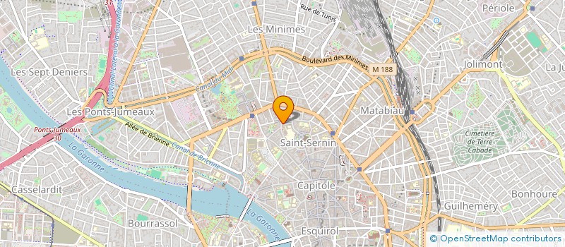 localisation de l'entreprise SAS THEATRE à TOULOUSE