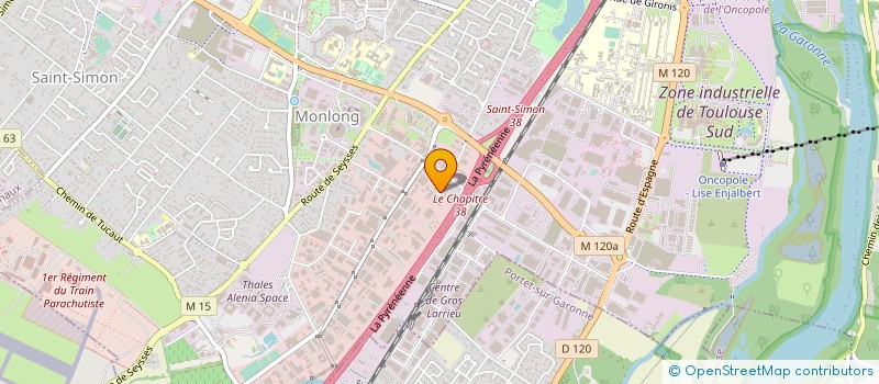 localisation de l'entreprise SAS THERMOVALIE à TOULOUSE