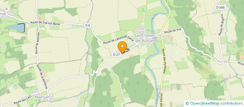 localisation de l'entreprise SAS THEULE ENERGY  SAINT-SEVER-DE-RUSTAN