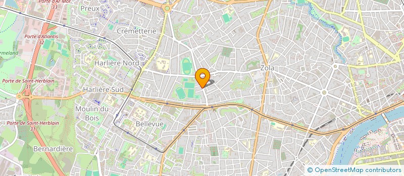 localisation de l'entreprise SAS THIERRY CABANNES à NANTES