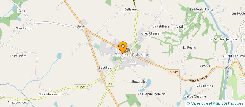 localisation de l'entreprise SAS THIMONNIER à VAL-D'OIRE-ET-GARTEMPE