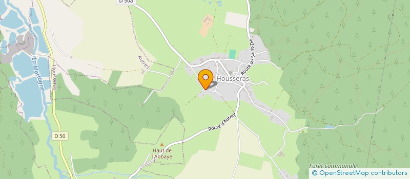 localisation de l'entreprise SAS THOMAS HOLDING  HOUSSERAS