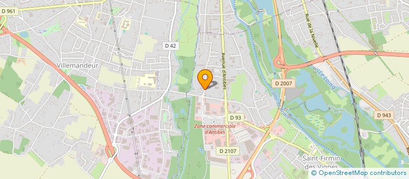 localisation de l'entreprise SAS THUILLIER à AMILLY