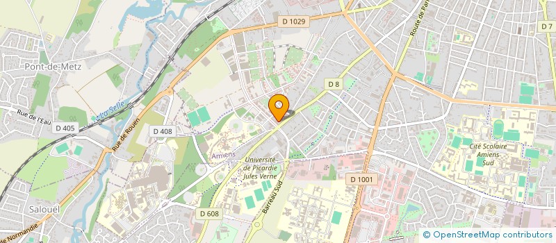 localisation de l'entreprise SAS TICLAN à AMIENS