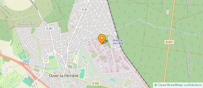 localisation de l'entreprise SAS TIERCERA à OZOIR-LA-FERRIERE