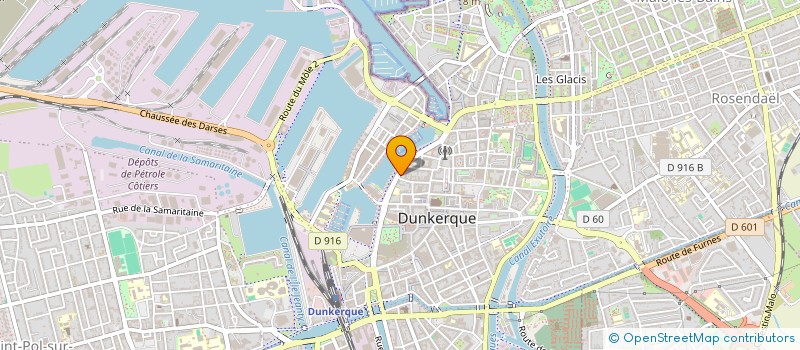 localisation de l'entreprise SAS TIGERS WOOD à DUNKERQUE