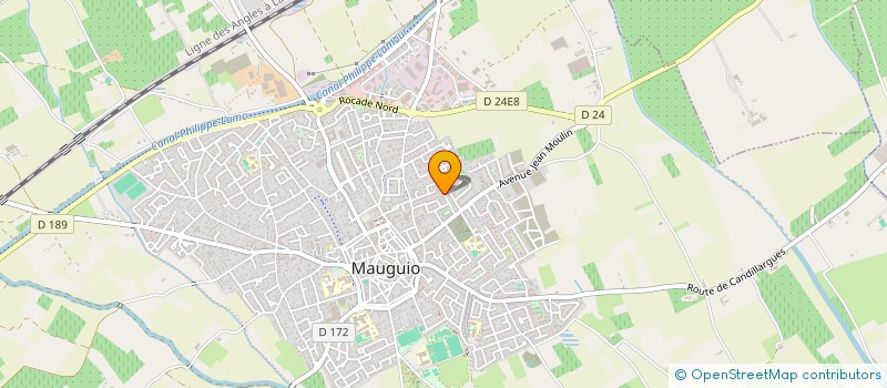 localisation de l'entreprise SAS TIM ELECTRICITE  MAUGUIO