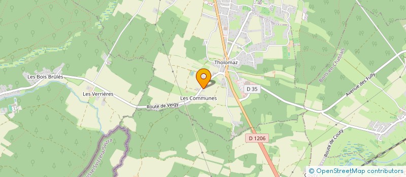 localisation de l'entreprise SAS TISSIER FRANCK  LOISIN