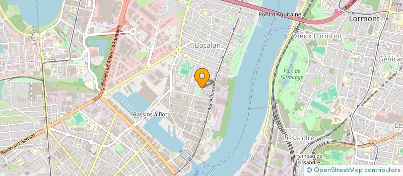 localisation de l'entreprise SAS TJ PAILLOUX à BORDEAUX