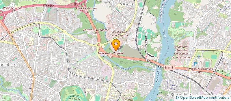 localisation de l'entreprise SAS TK PARTICIPATIONS à LA CHAPELLE-SUR-ERDRE