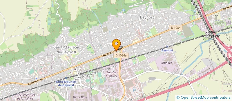 localisation de l'entreprise SAS TMD à BEYNOST