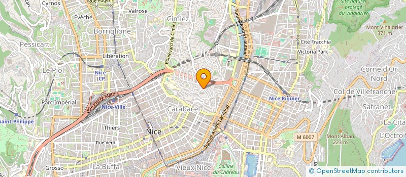 localisation de l'entreprise SAS TMG 06  NICE