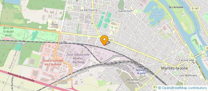 localisation de l'entreprise SAS TODO à BUCHELAY