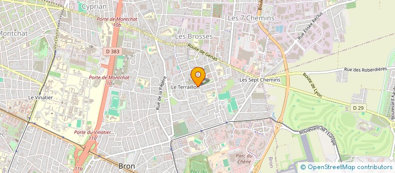 localisation de l'entreprise SAS TOKGOZ à BRON