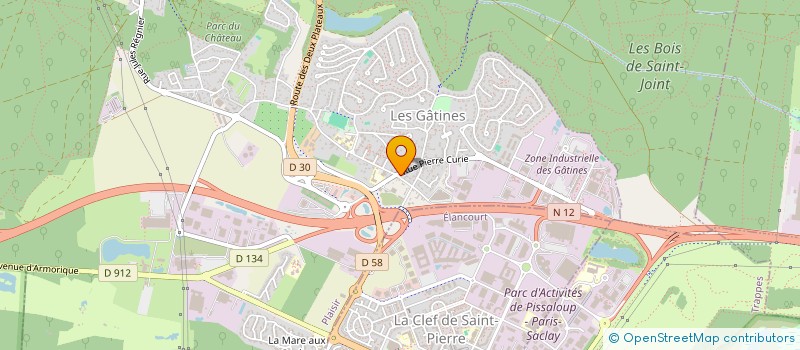 localisation de l'entreprise SAS TOLEDANO NAFA à PLAISIR