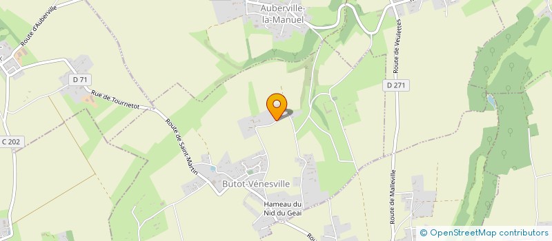 localisation de l'entreprise SAS TONNERRE EVENEMENT à BUTOT-VENESVILLE