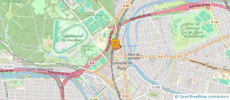 localisation de l'entreprise SAS TOP AMENAGEMENT  JOINVILLE-LE-PONT