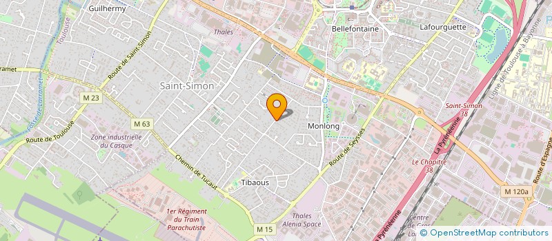 localisation de l'entreprise SAS TOTALRAC à TOULOUSE