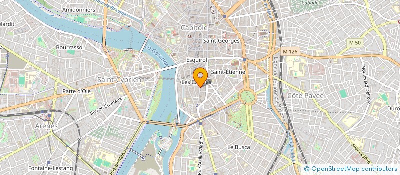localisation de l'entreprise SAS TOUT EN KANON  TOULOUSE