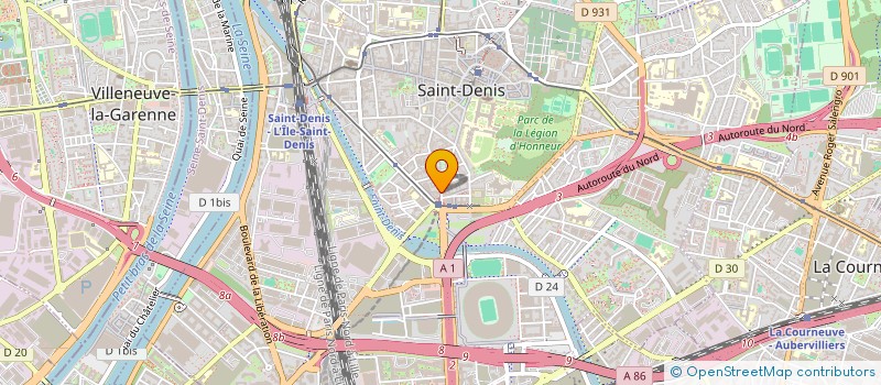 localisation de l'entreprise SAS TOVA SANTE à SAINT-DENIS
