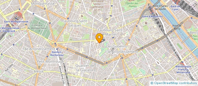 localisation de l'entreprise SAS TPO à PARIS