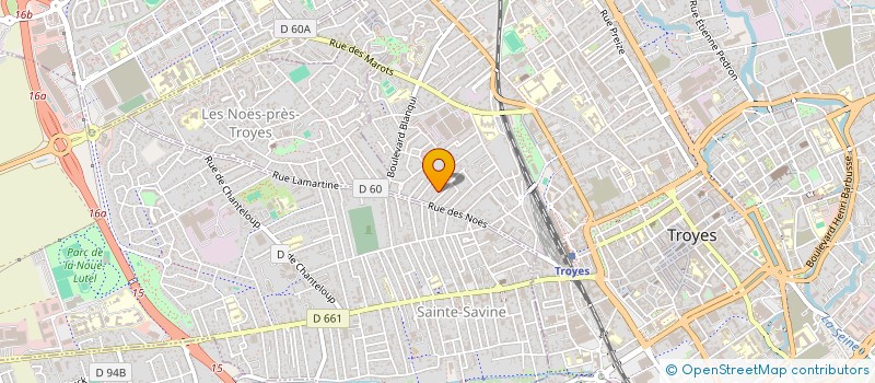 localisation de l'entreprise SAS TRACEA  TROYES