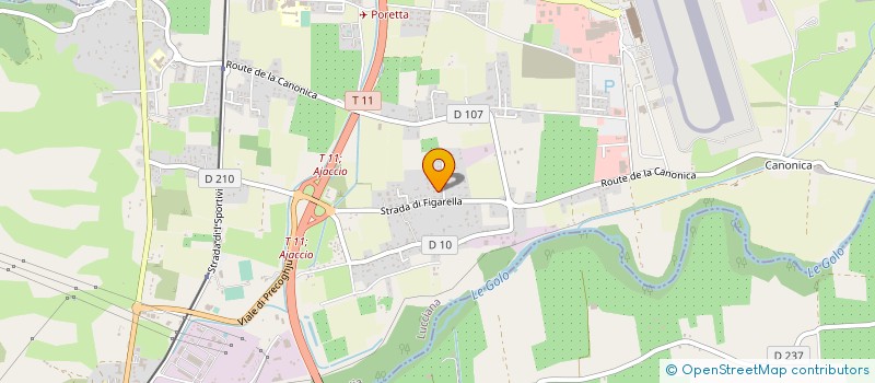 localisation de l'entreprise SAS TRAITEUR DES HALLES à LUCCIANA
