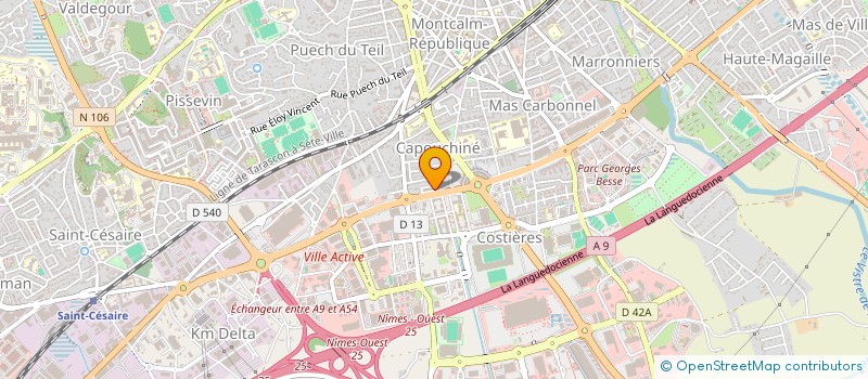 localisation de l'entreprise SAS TRANSAC PARTNERS  MONTPELLIER
