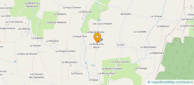 localisation de l'entreprise SAS TRANSPORT LEBRETON YVONNICK  RETIERS