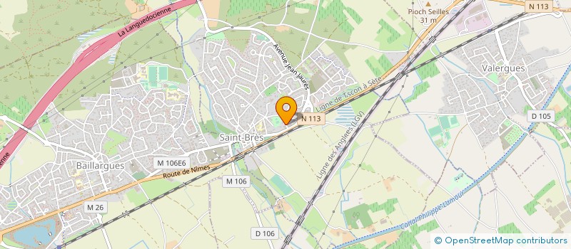 localisation de l'entreprise SAS TRANSPORTS SANCHEZ à SAINT-BRES