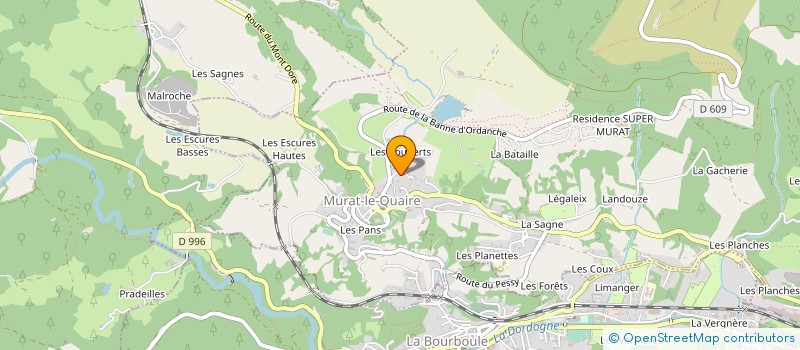 localisation de l'entreprise SAS TRAUCOURT  CROZON