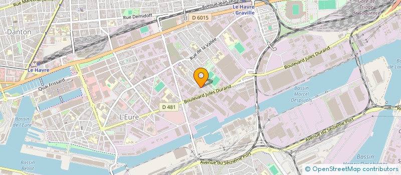 localisation de l'entreprise SAS TRAVAUX BM à LE HAVRE