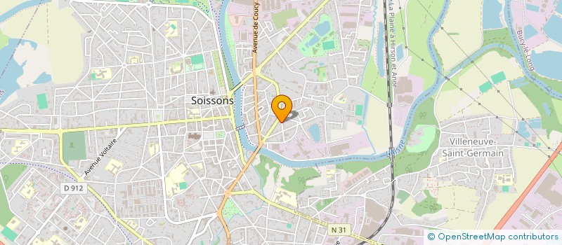 localisation de l'entreprise SAS TRIADE BRD à SOISSONS
