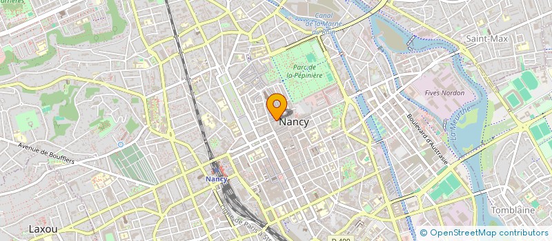 localisation de l'entreprise SAS TROPEA à NANCY