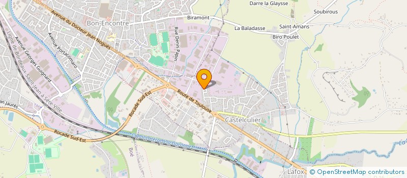 localisation de l'entreprise SAS TROVALET  CASTELCULIER