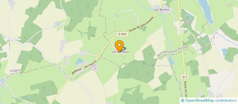 localisation de l'entreprise SAS TRSUN  SAINT-AMAND-EN-PUISAYE