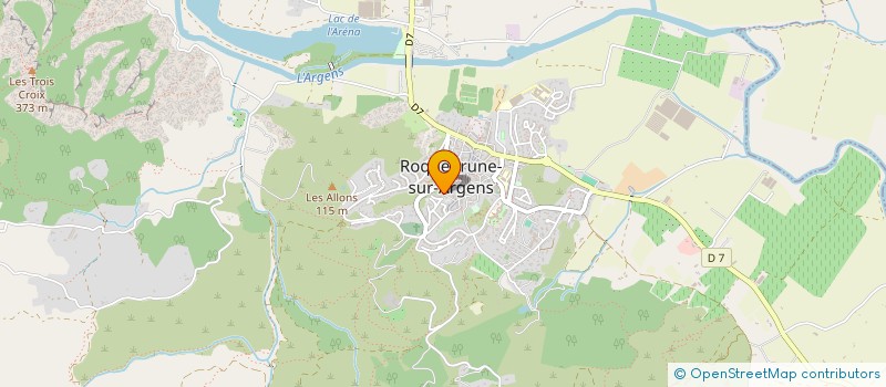 localisation de l'entreprise SAS TRUFFET-GIEZ à ANNECY