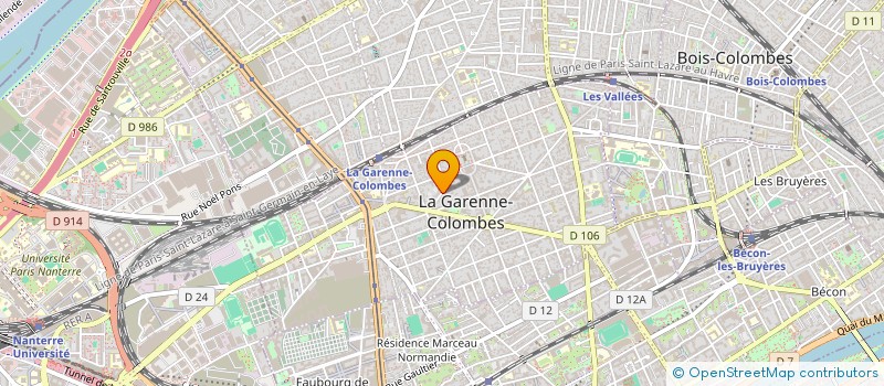 localisation de l'entreprise SAS TRYA  LA GARENNE-COLOMBES