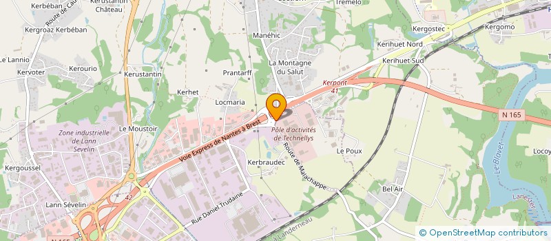 localisation de l'entreprise SAS TRYOM à LANESTER