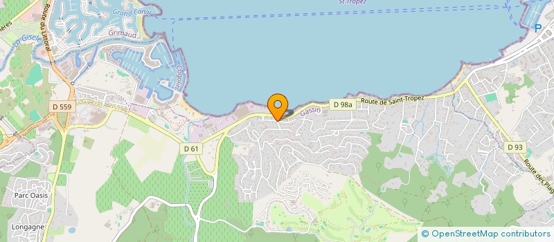 localisation de l'entreprise SAS TUIL  GASSIN