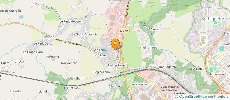 localisation de l'entreprise SAS TYNOV'MEDIA  PLESCOP