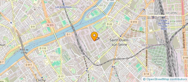 localisation de l'entreprise SAS-U JP RENOVATION à SAINT-OUEN-SUR-SEINE